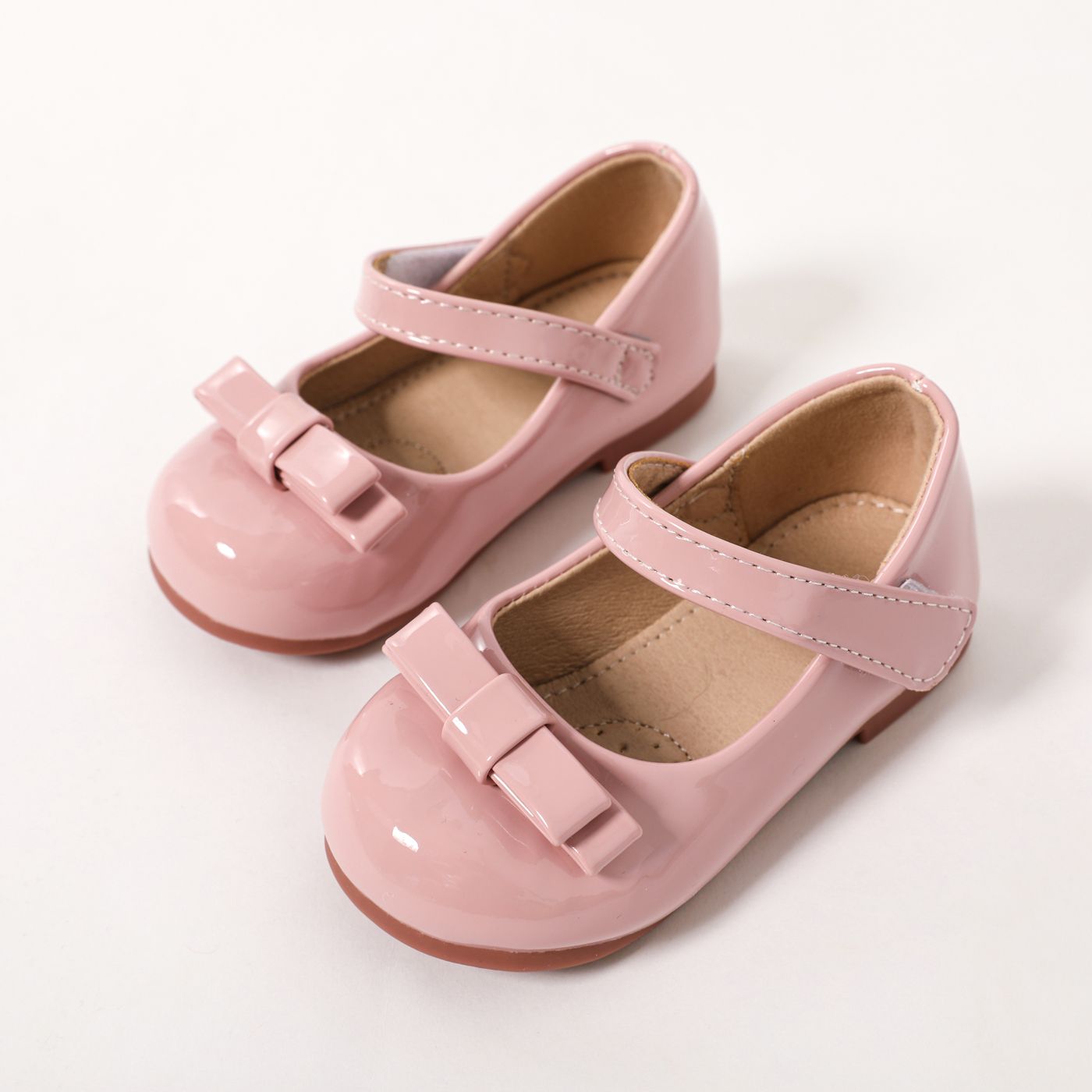 

Toddler / Kid Bow Decor Pink Flats Mary Jane Shoes