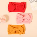3-pack Solid Bowknot Headband for Girls  image 5