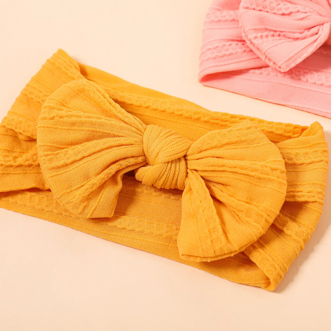 3-pack Solid Bowknot Headband for Girls  image 2
