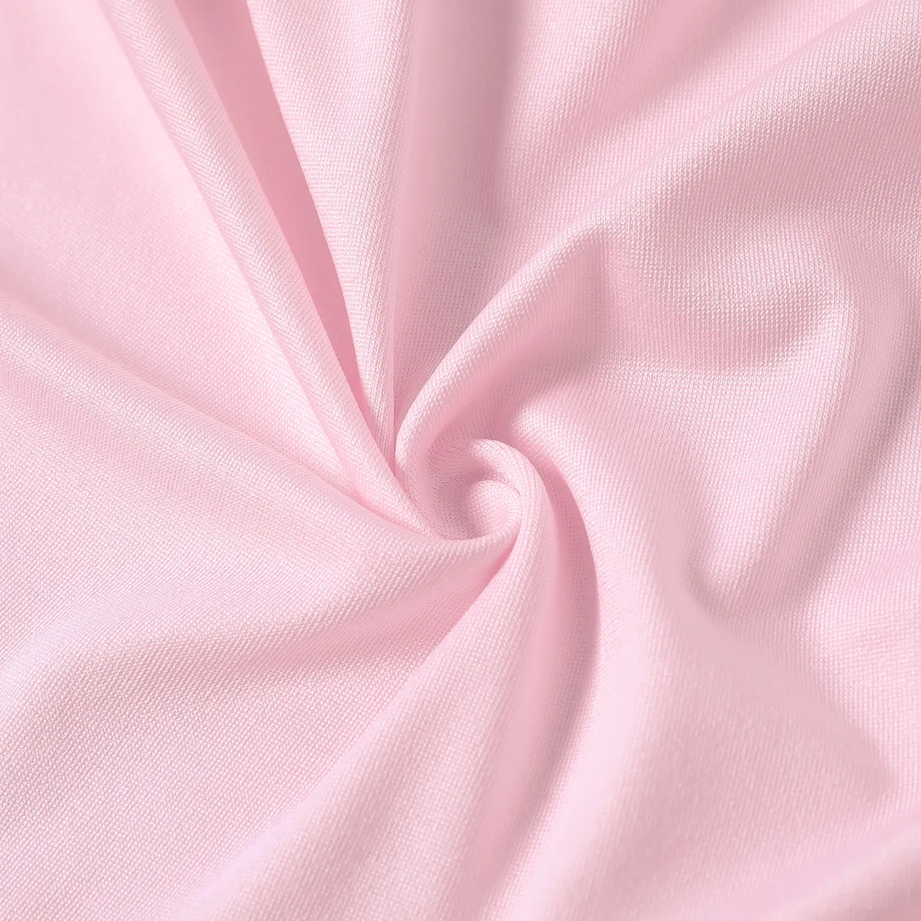 Kind Mädchen Volltonfarbe elastische Rockgamaschen rosa big image 1