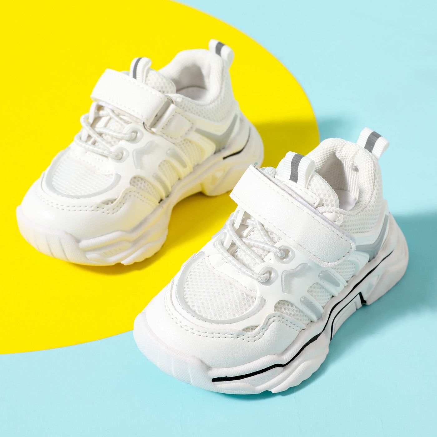 

Toddler / Kid Mesh Panel Breathable Sneakers