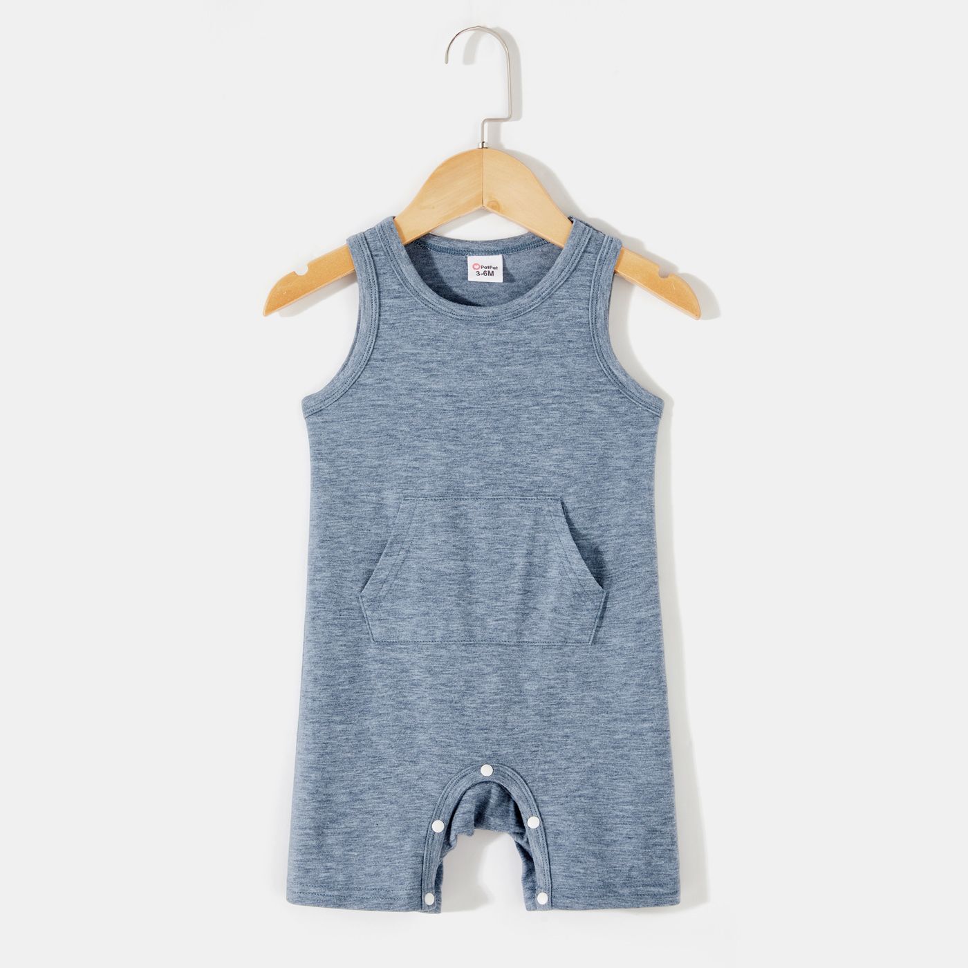 Solid 95% Cotton Slip Dress For Mom And Me
