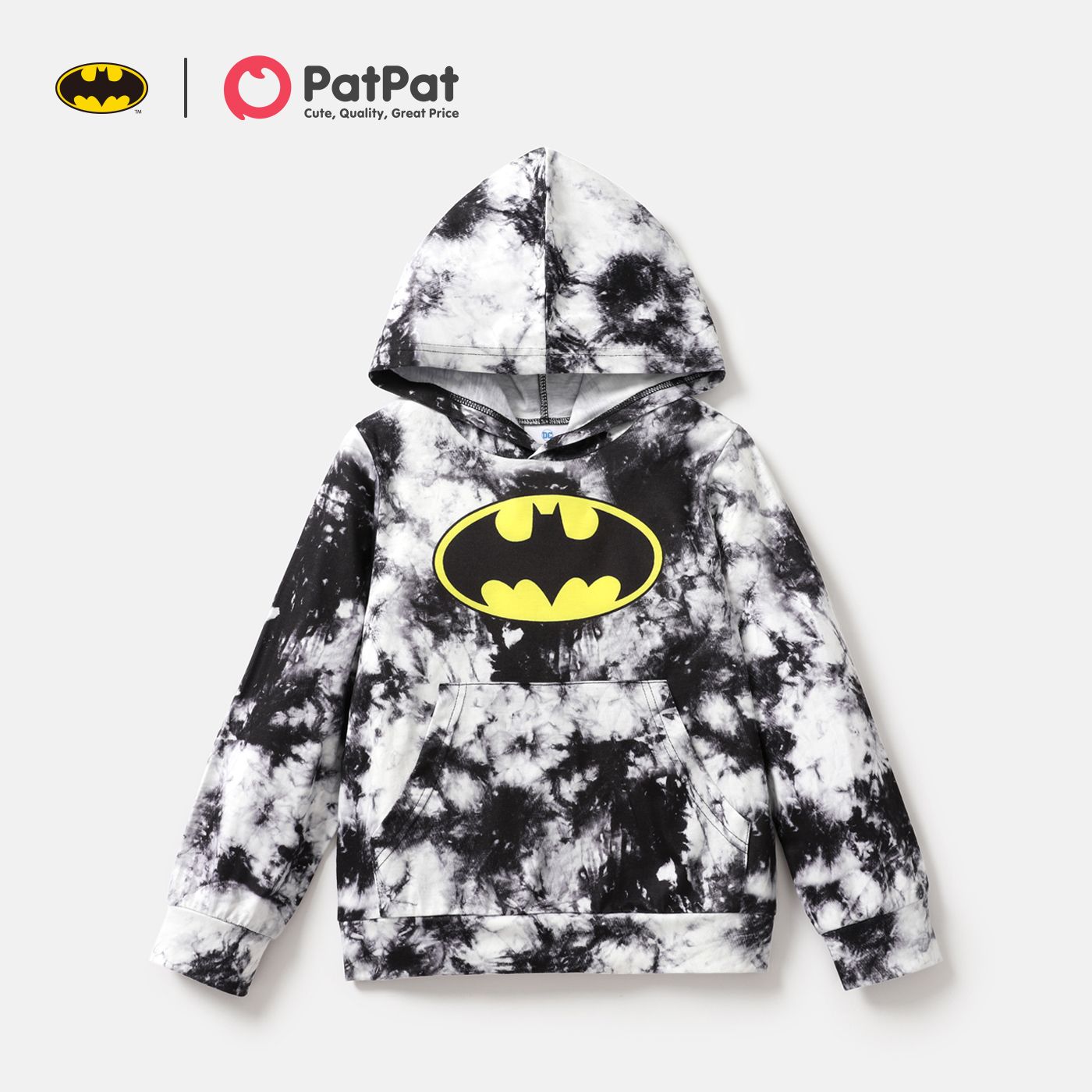 

Justice League Kid Boy Tie Dyed Hooded Sweatshirt