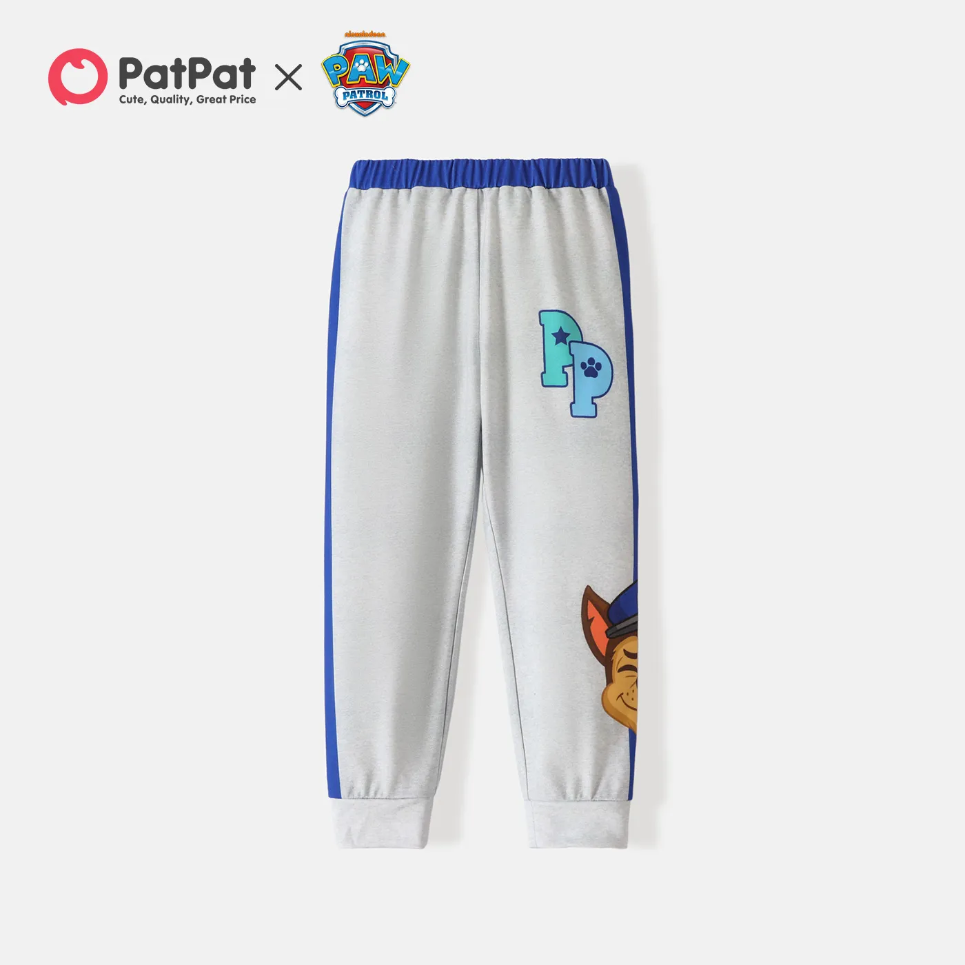 PAW Patrol Toddler Boy/Girl Colorblock Puppy Graphic Sweatpants Blue