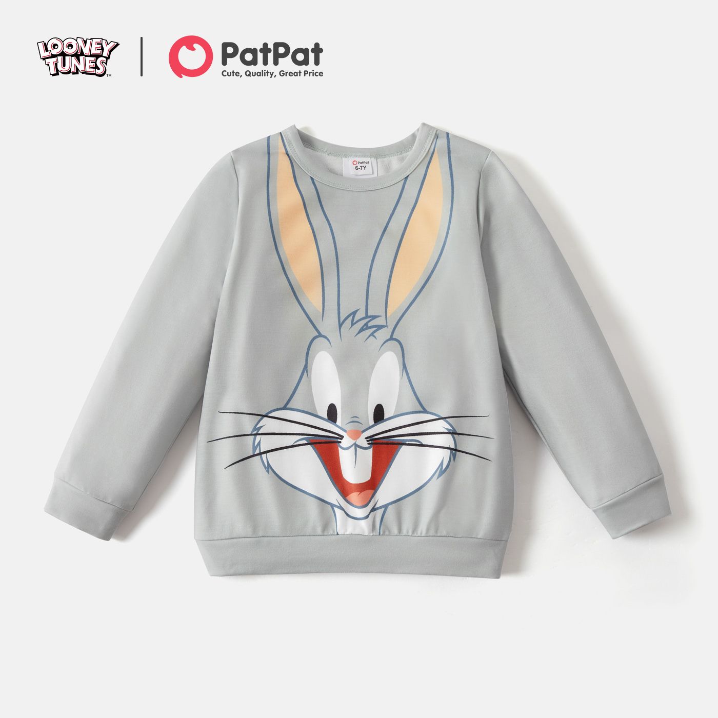 

Looney Tunes Kid Boy Characters Print Pullover Sweatshirt