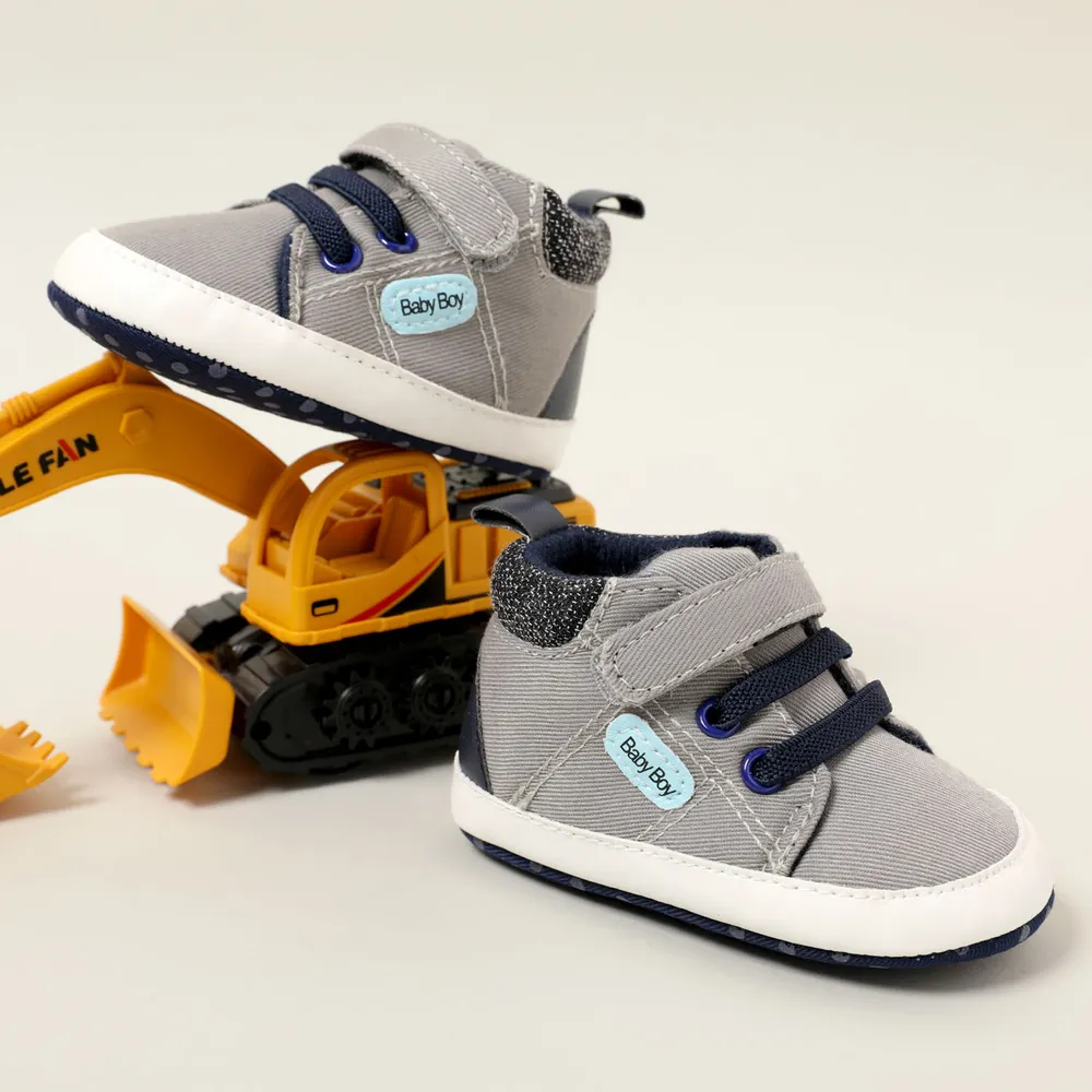 Baby / Toddler Letter Detail Prewalker Shoes big image 2
