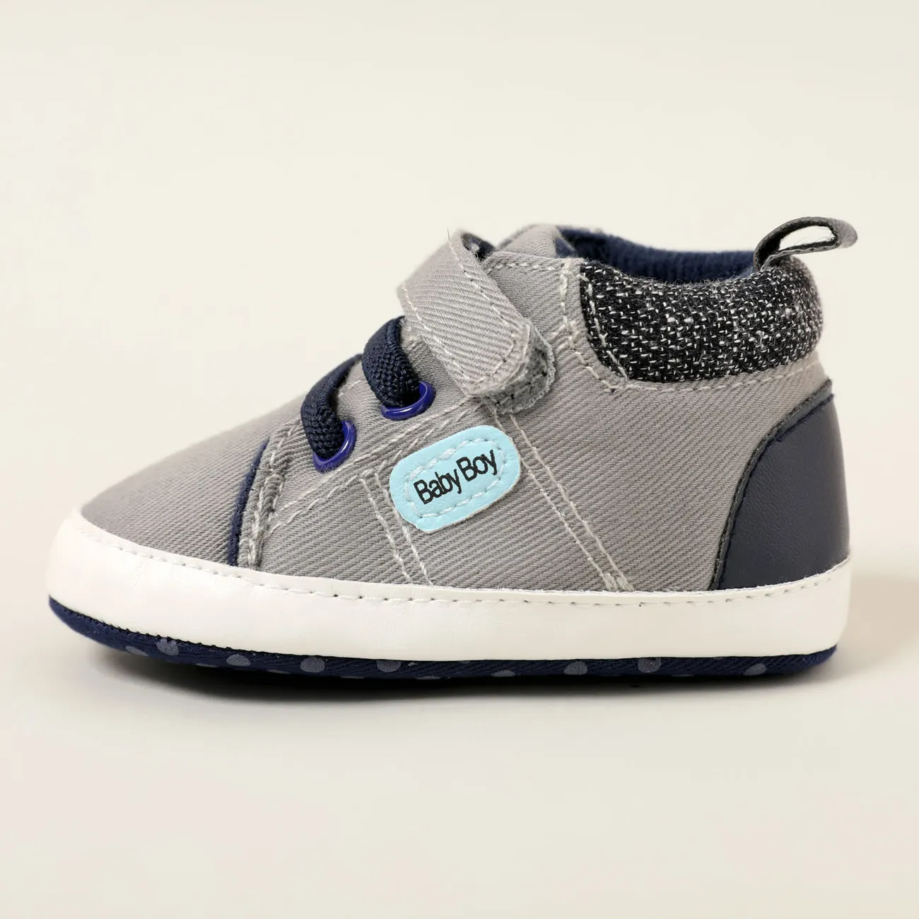 Baby / Toddler Letter Detail Prewalker Shoes Grey big image 1