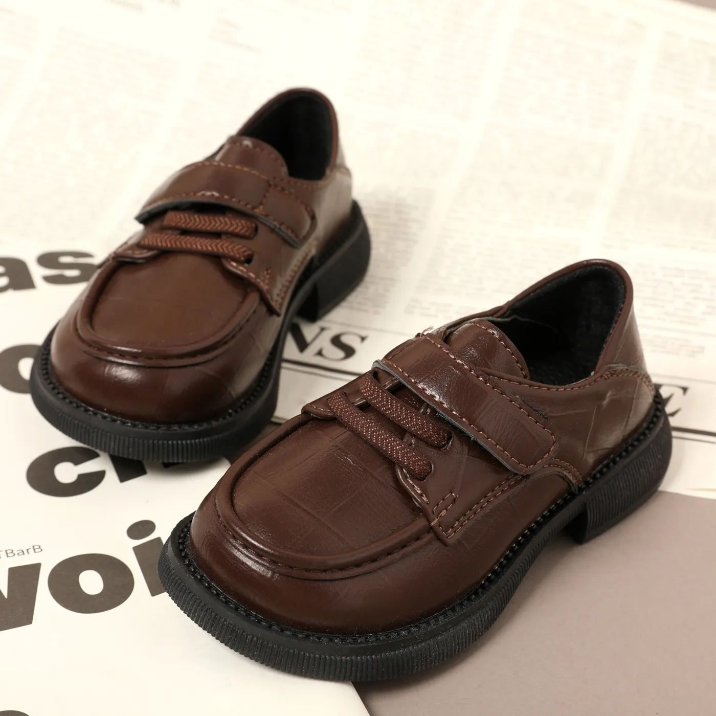 Chaussures Décontractées Simples à Velcro Pour Tout-petits / Enfants