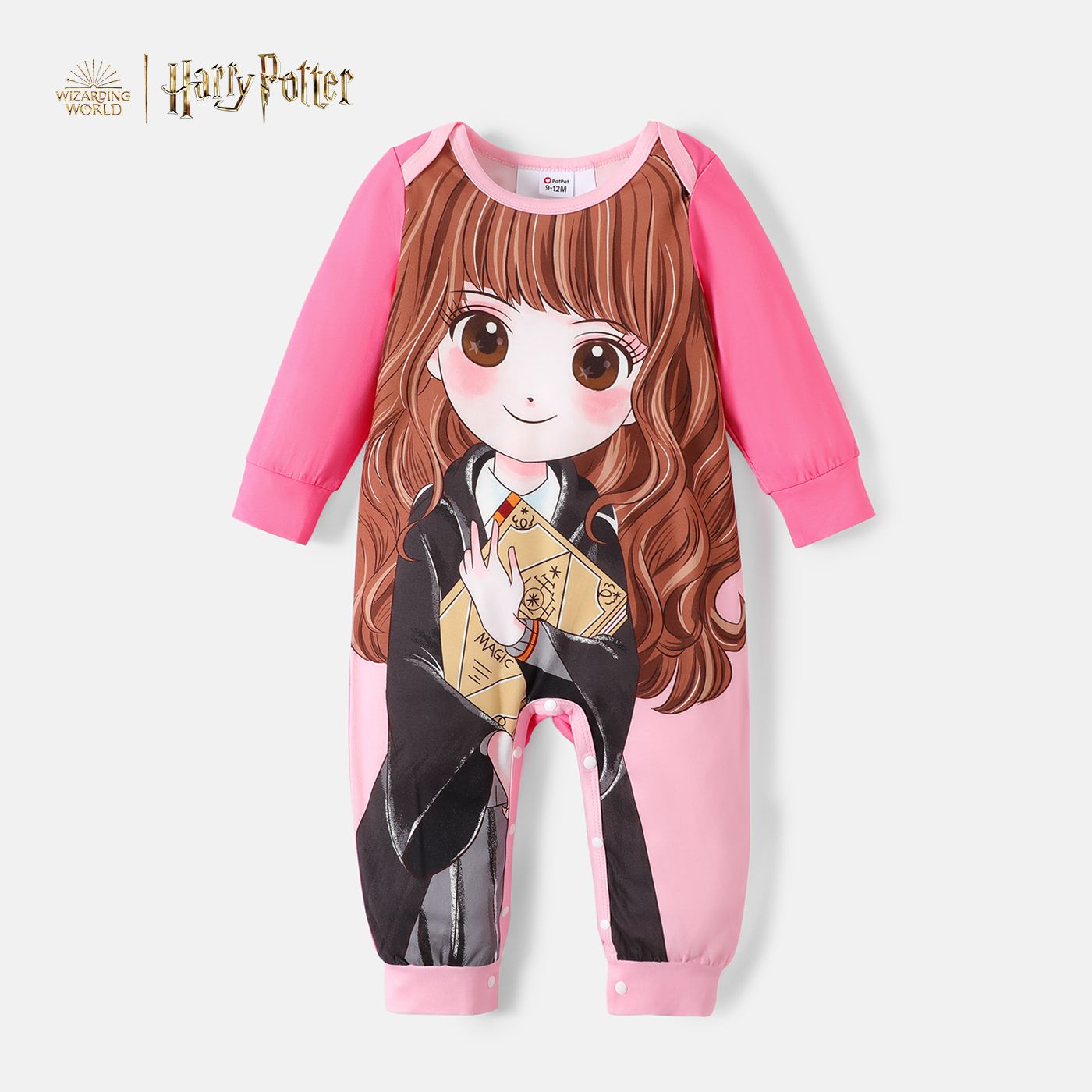 

Harry Potter Baby Boy/Girl Long-sleeve Graphic Jumpsuit