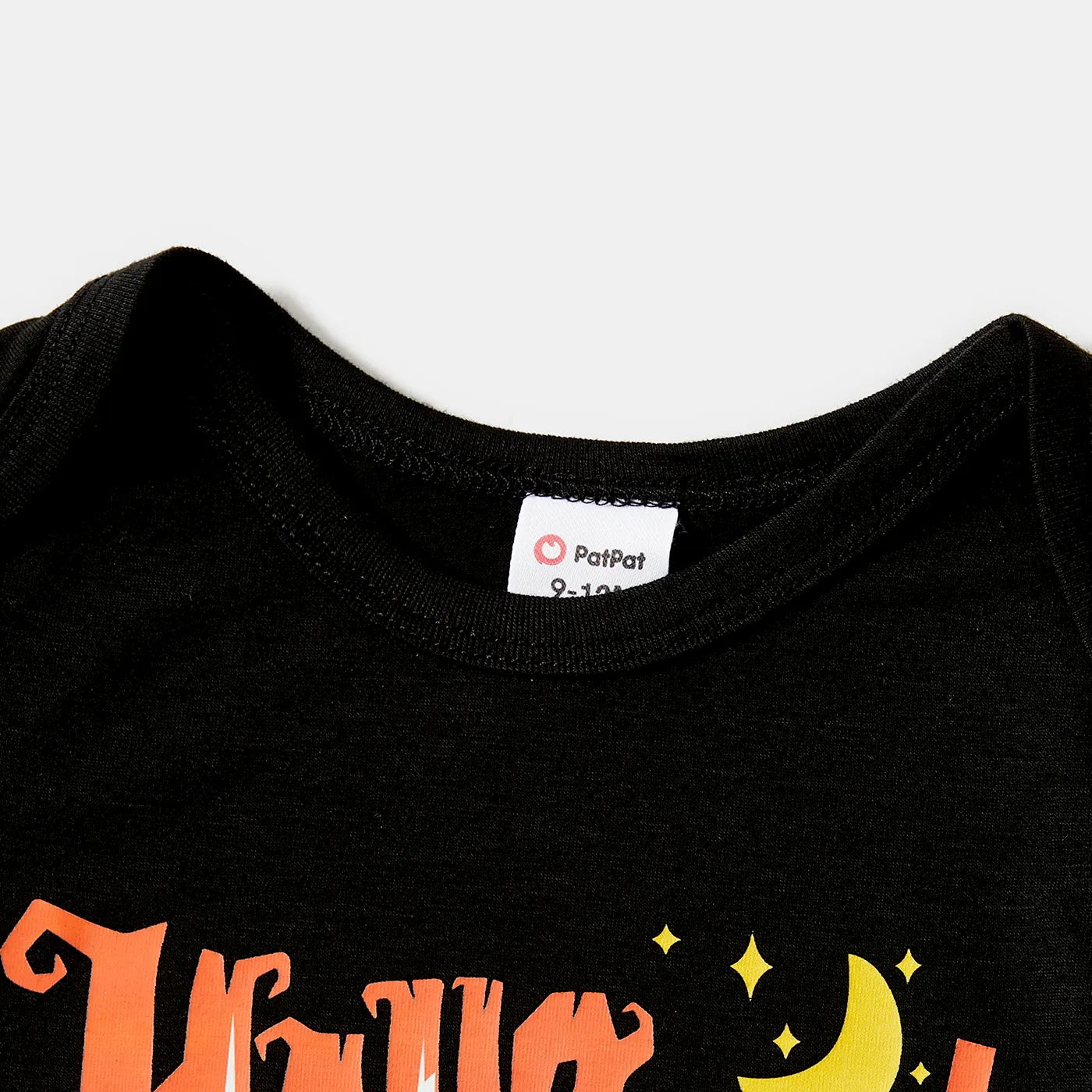Halloween Family Matching Letter & Bat Print Short-sleeve Pajamas Sets (Flame Resistant)  image 3