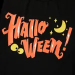 Halloween Family Matching Letter & Bat Print Short-sleeve Pajamas Sets (Flame Resistant)  image 4