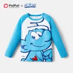The Smurfs Family Matching Blue Raglan-sleeve Graphic T-shirts  image 5