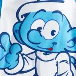 The Smurfs Family Matching Blue Raglan-sleeve Graphic T-shirts  image 3