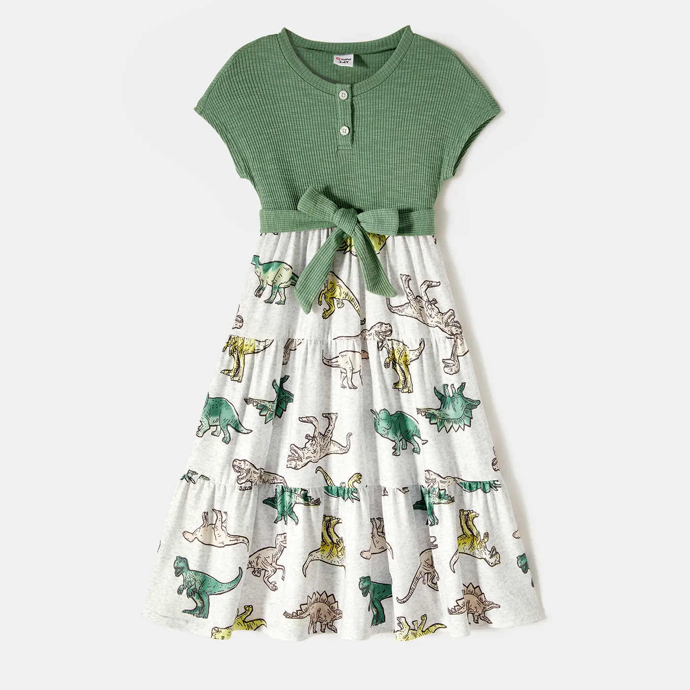 Look Familial Dinosaure Sans manches Tenues de famille assorties Ensemble  big image 8