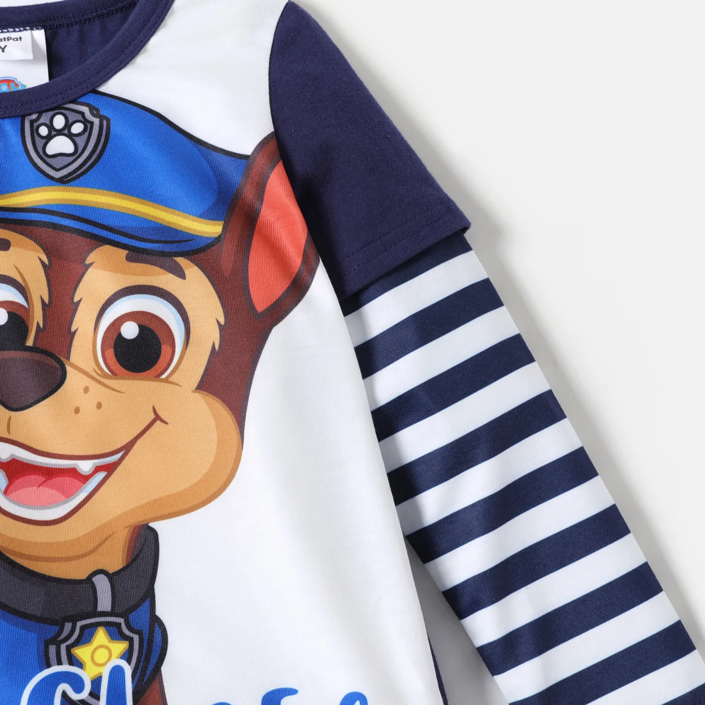 PAW Patrol Toddler Girl/Boy Striped Long-sleeve Cotton Tee  image 5
