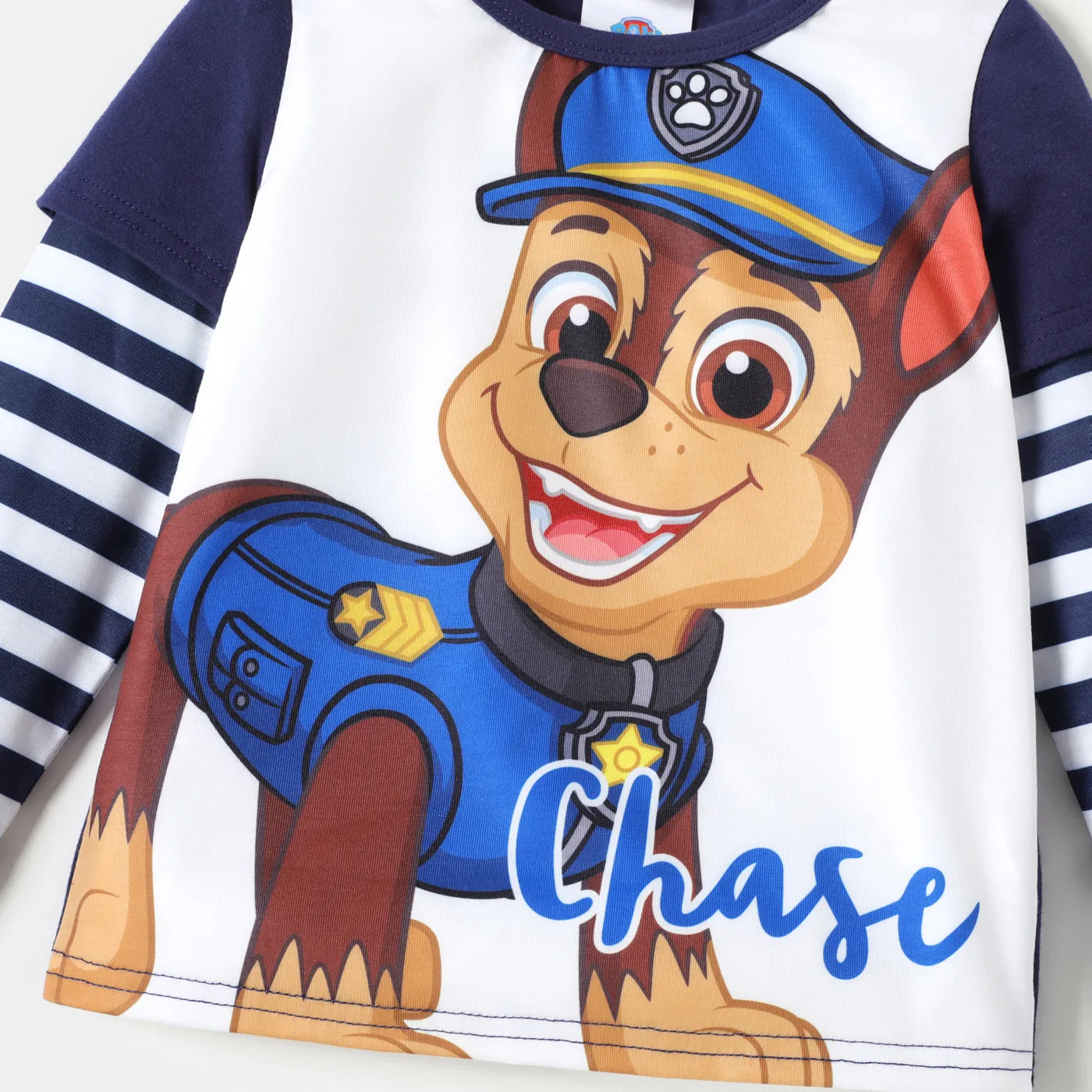PAW Patrol Toddler Girl/Boy Striped Long-sleeve Cotton Tee  image 2