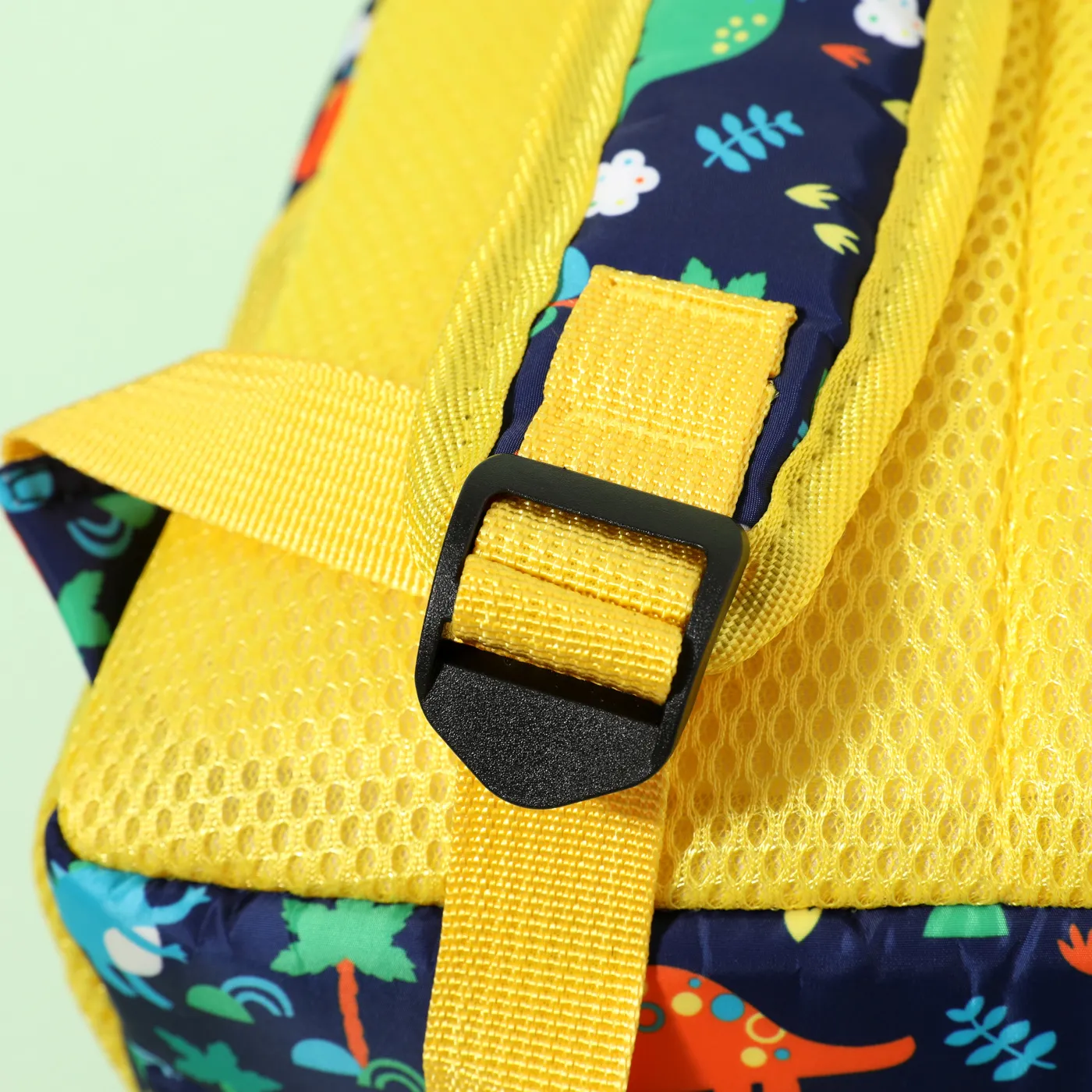 Kids Flat Cartoon Dinosaur Pattern Large Capacity Preschool Book Bag Travel Backpack  image 5