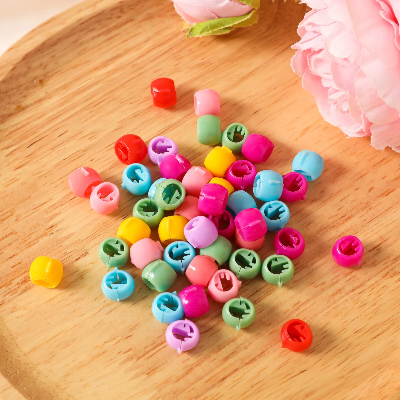 50-pack Multicolor Mini Hair Clip for Girls