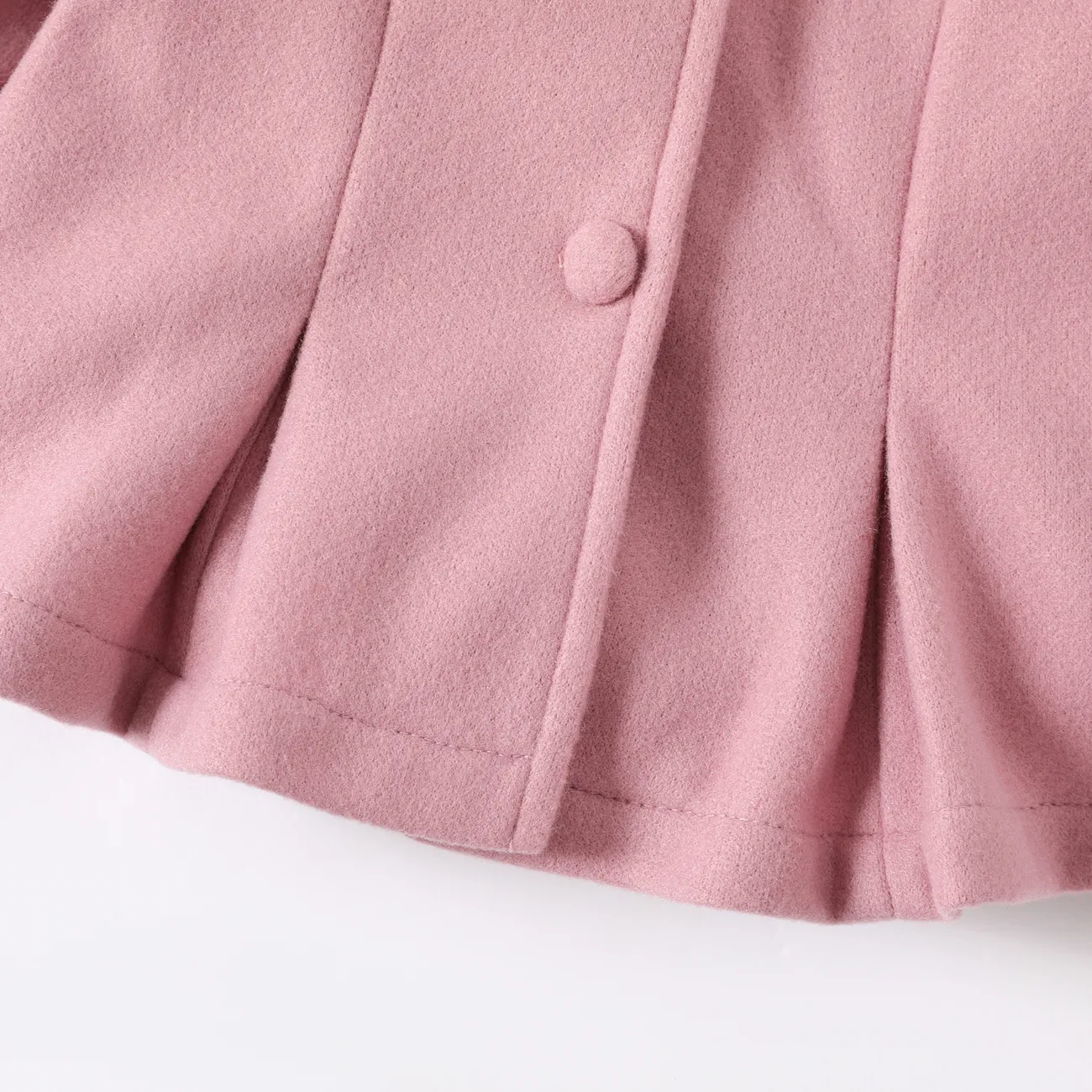 Bebé Menina Com capuz Bonito Manga comprida Blusões e casacos Rosa big image 1