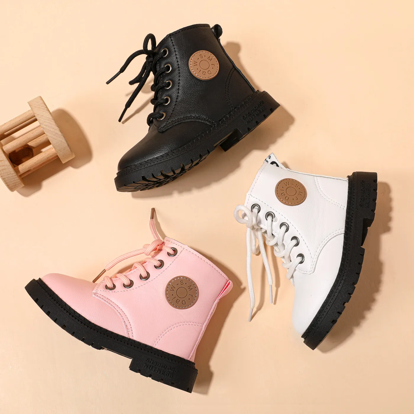 Children's shoes Unisex casual Poly urethane Leather boots