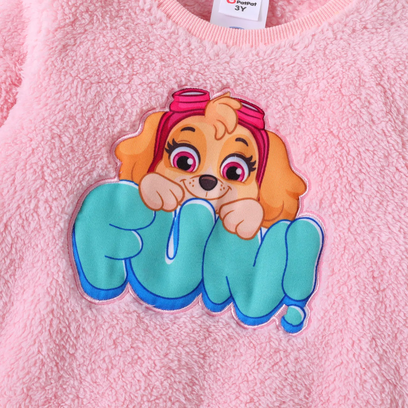 Helfer auf vier Pfoten Unisex Kindlich Hund Sweatshirts rosa big image 1