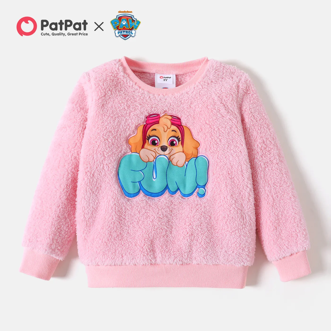 Patrulha Canina Unissexo Infantil Cão Sweatshirt Rosa