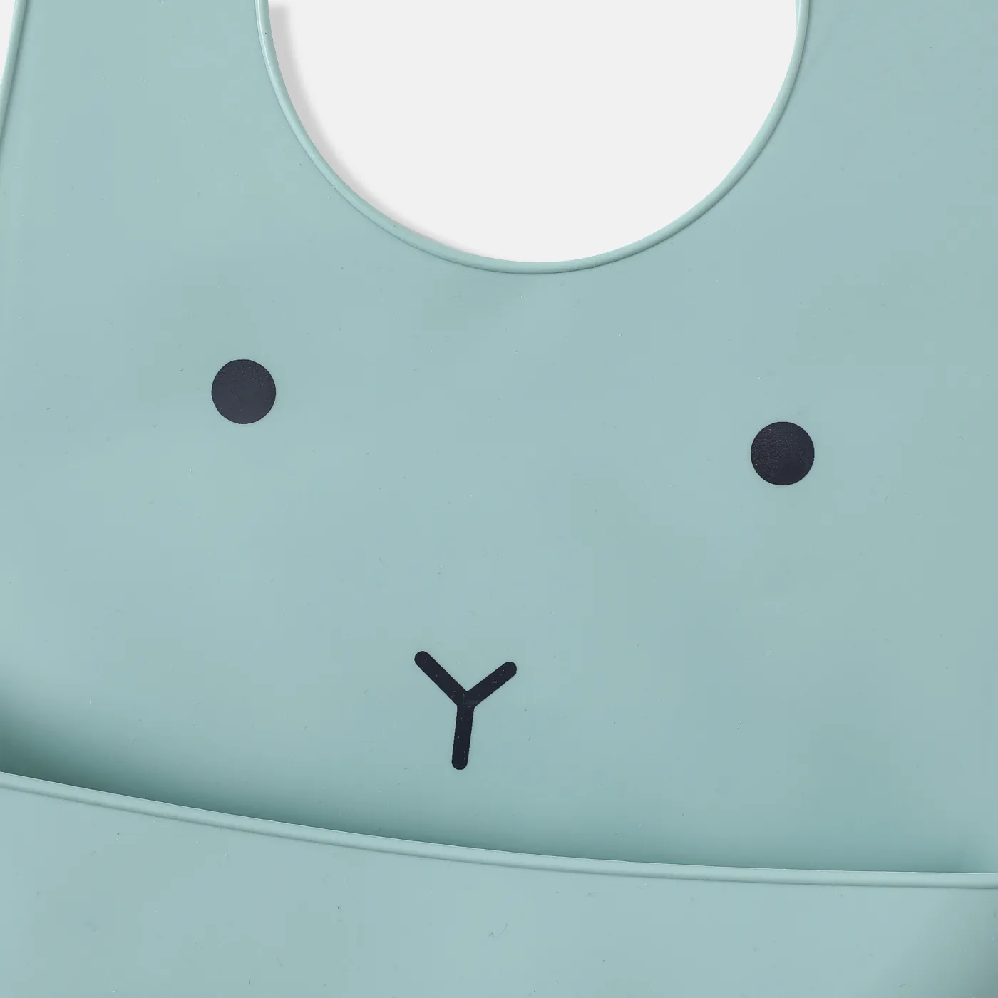 Food Grade Silicone Baby Bibs with Large Capacity  Food Catcher Pocket Waterproof Adjustable Soft Foldable Toddler Bib  image 6