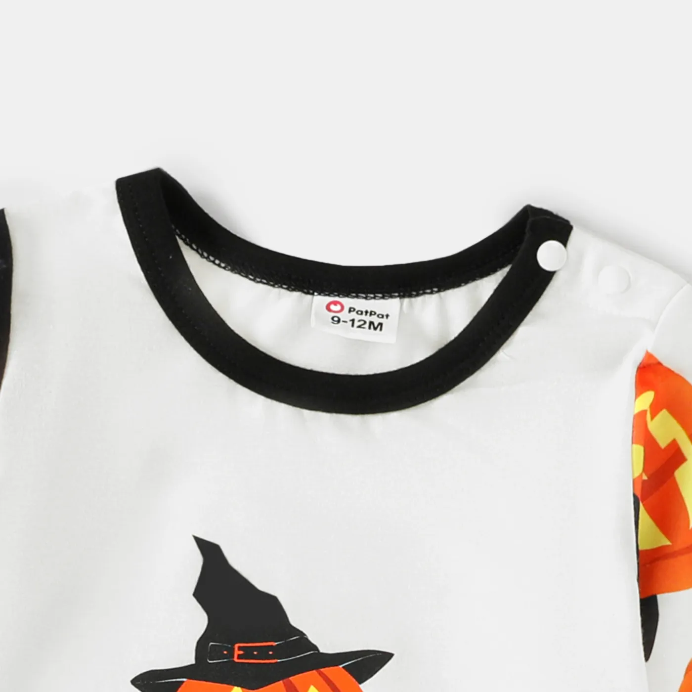 Dia das Bruxas Look de família Manga comprida Conjuntos de roupa para a família Conjuntos colorblock image 5