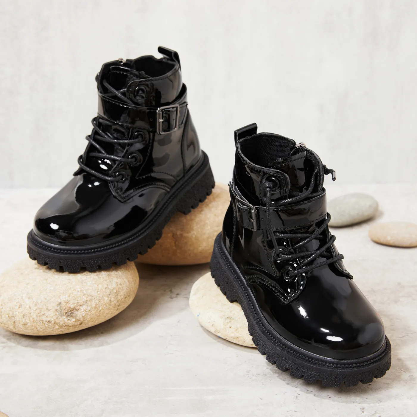 Criança Unissexo Casual Cor sólida Botas  image 3