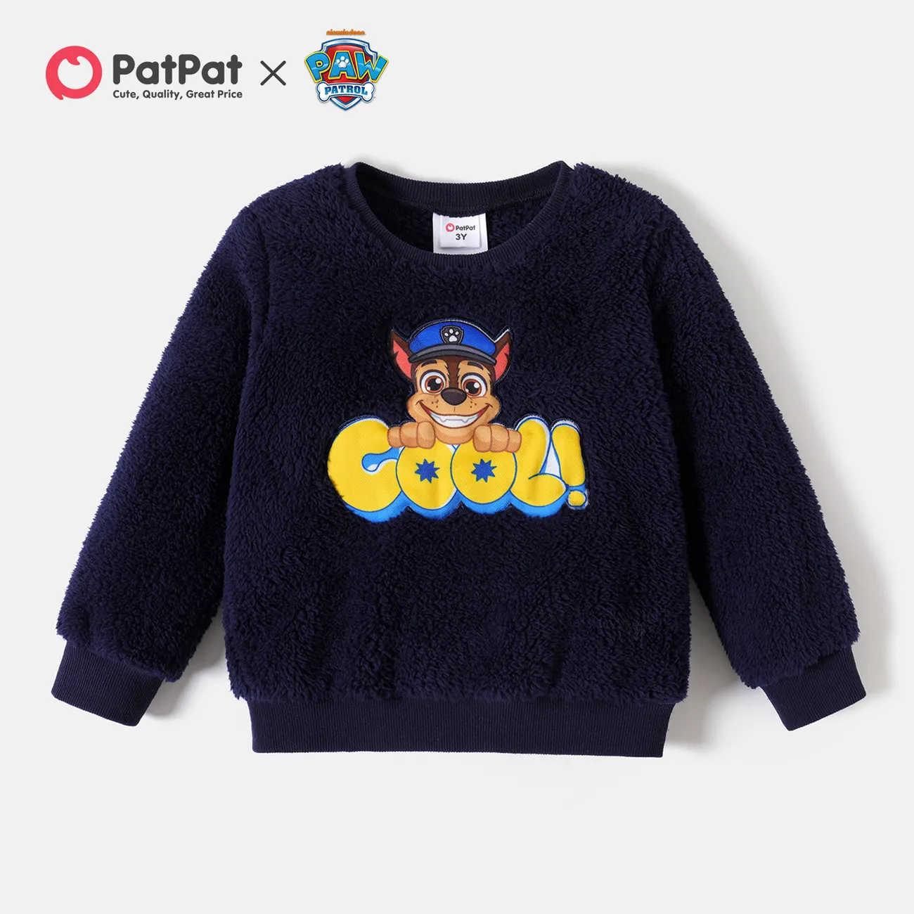 PAW Patrol Toddler Girl/Boy Embroidered Fleece Cotton Sweatshirt big image 1