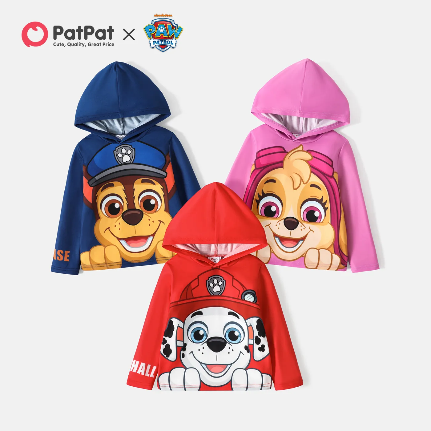 Paw Patrol Toddler Girl/Boy Letter Print Hoodie Sweatshirt Roseo image 6