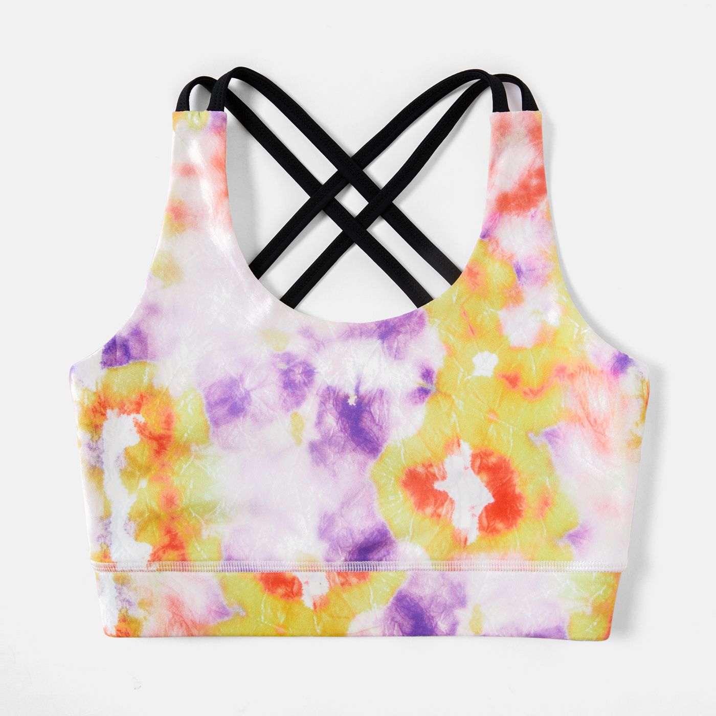 

Activewear Kid Girl Tie Dyed Tank Top