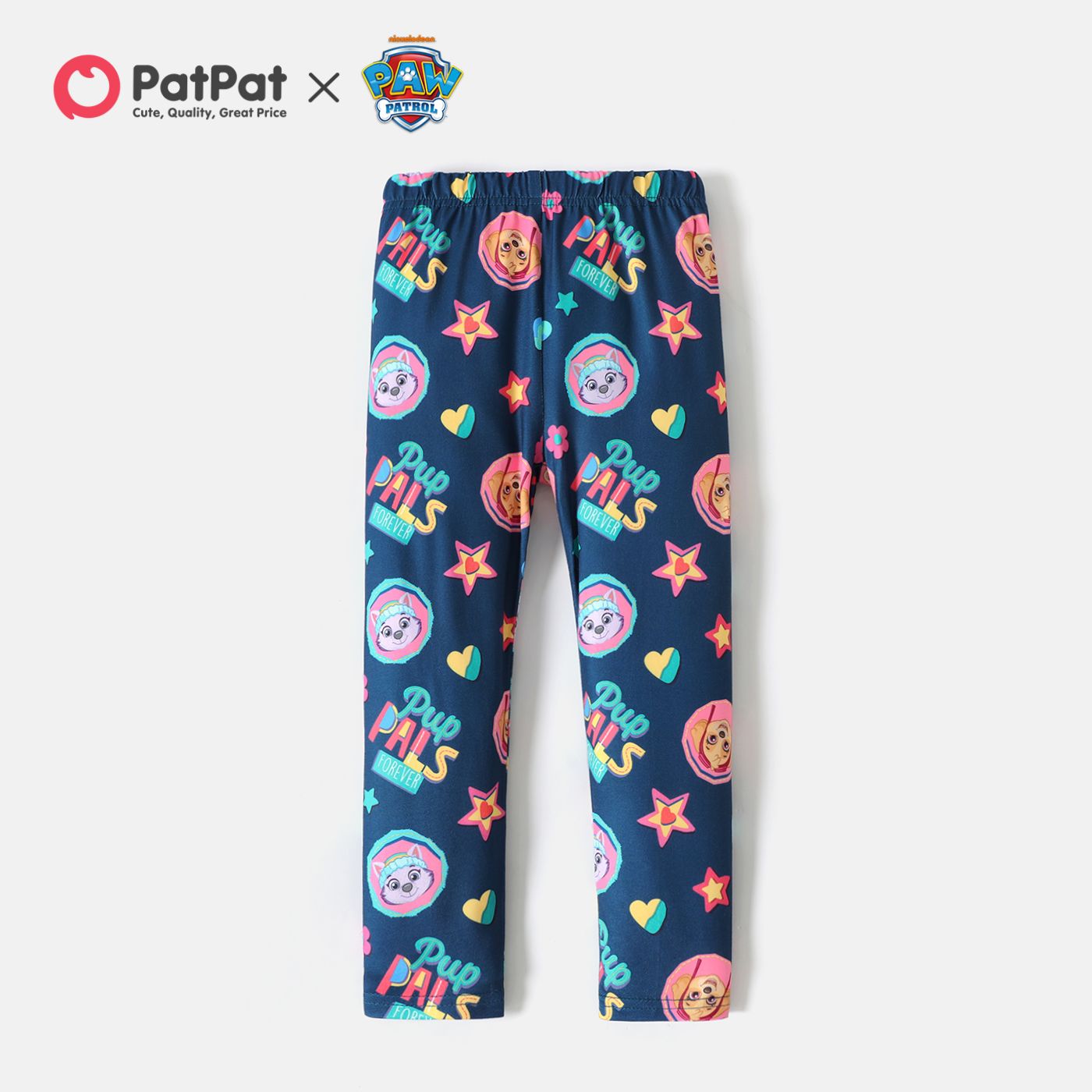 

Paw Patrol Toddler Girl Star Print Elasticized Leggings
