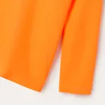 Activewear Toddler Boy Solid Color Long-sleeve Tee Orange image 4