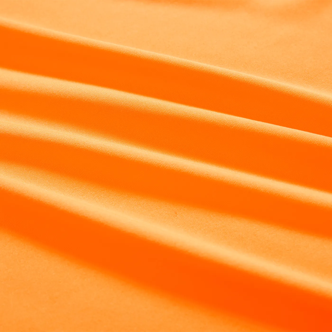 Activewear Toddler Boy Solid Color Long-sleeve Tee Orange image 5