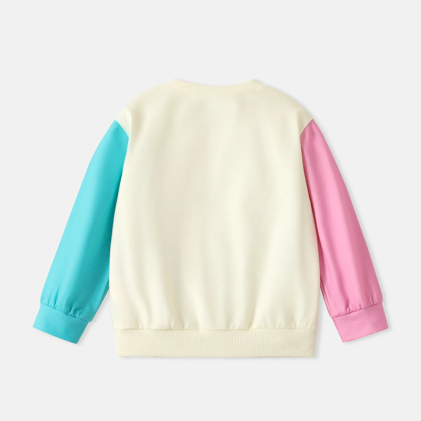 PAW Patrol Toddler Boy/Girl Character Print Colorblock Cotton Pullover Sweatshirt Apricot Yellow image 5