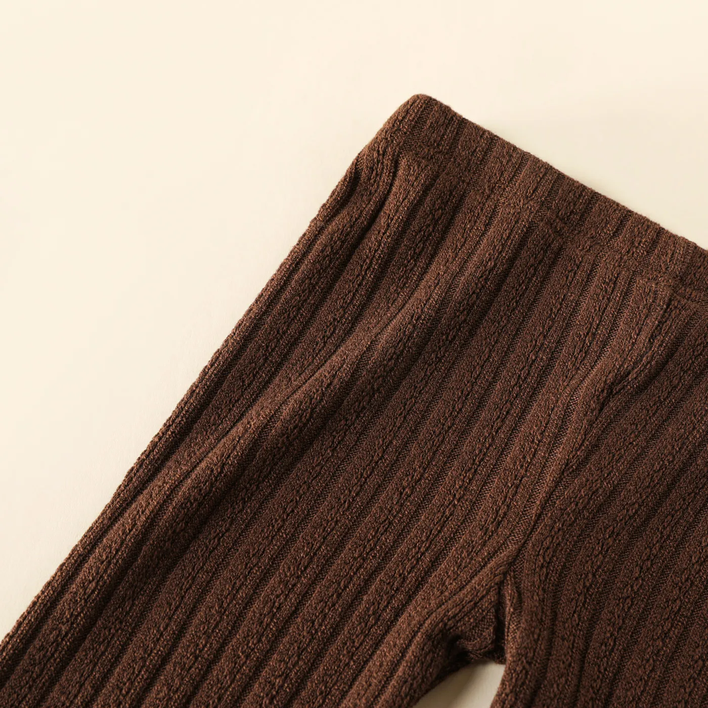 Toddler Girl Basic Solid Color Textured Jacquard Leggings  image 5