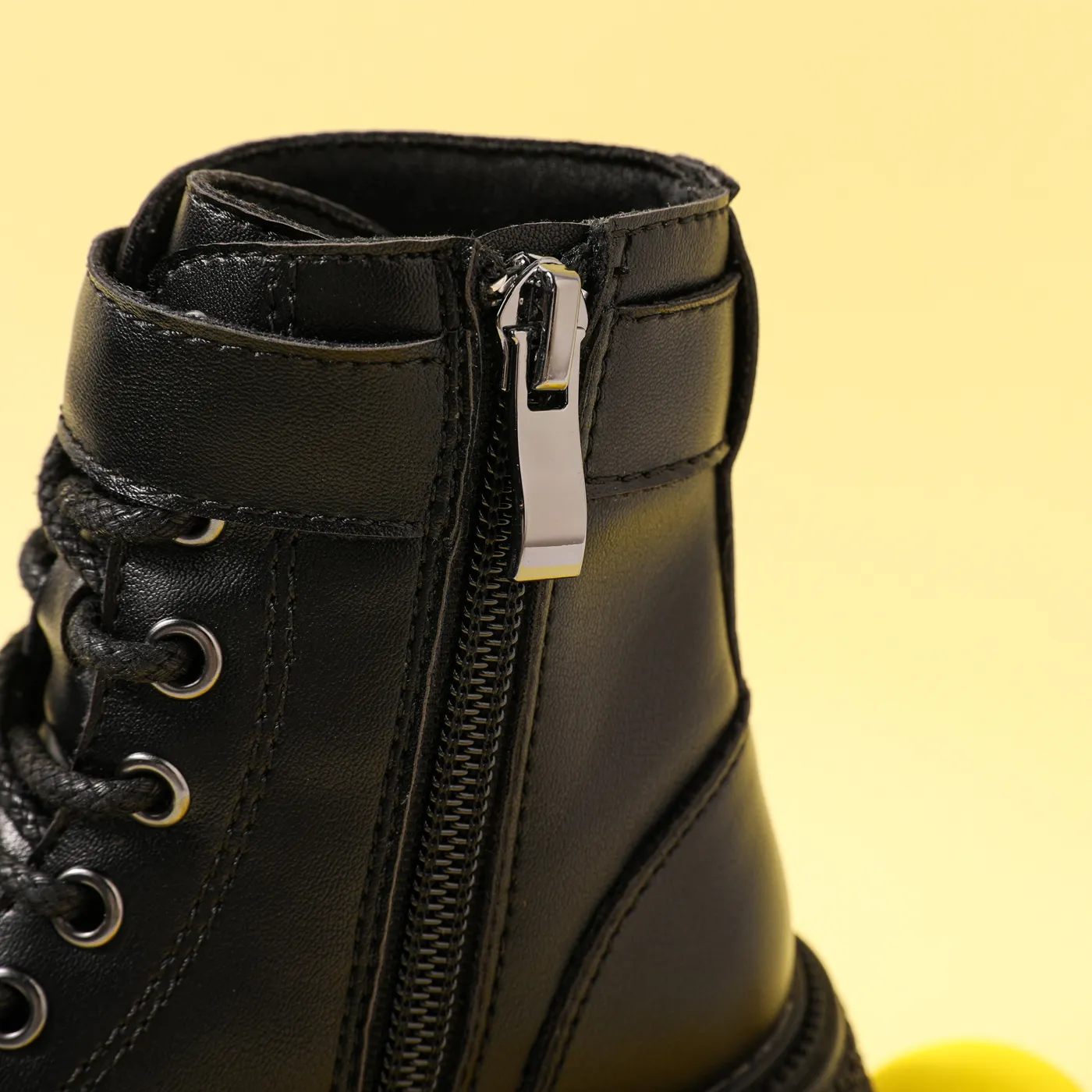 Criança Menina Casual Forma de coração Botas Preto image 5