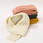 Toddler / Kid Solid Warm Knit Scarf  image 2