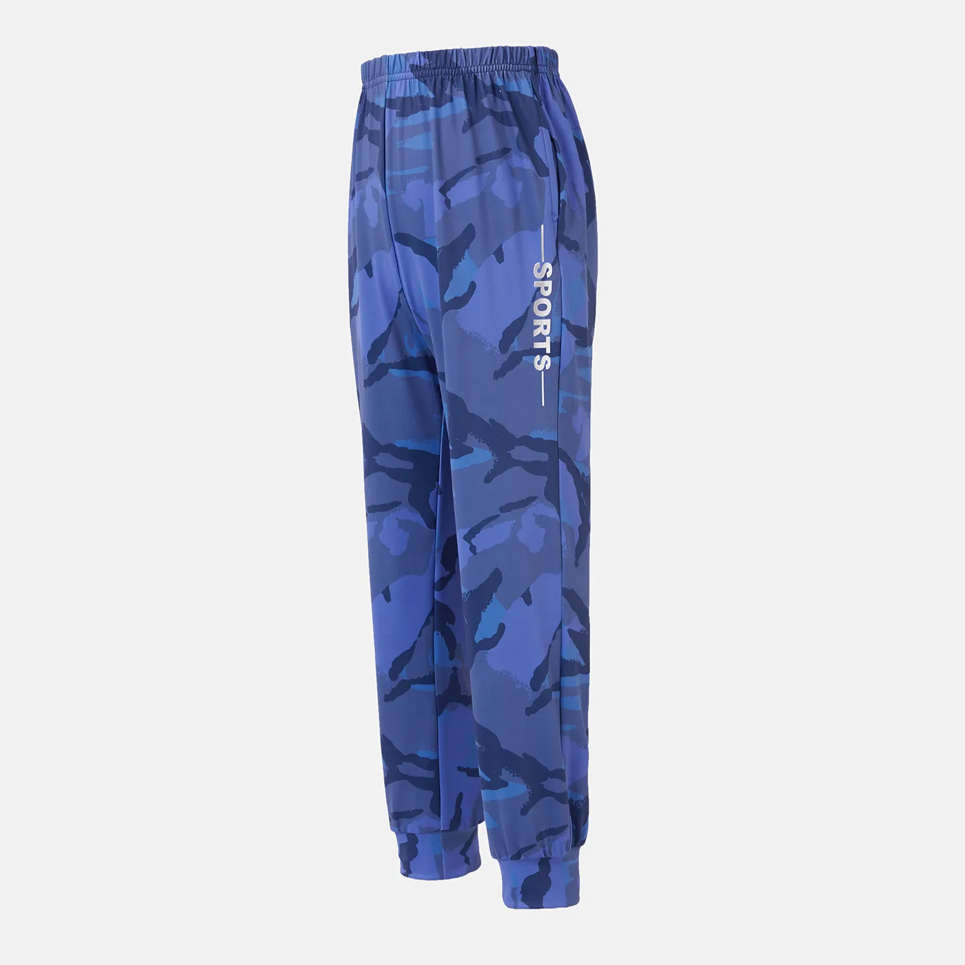 Activewear Kid Boy Camouflage Print Breathable Elasticized Pants  image 3