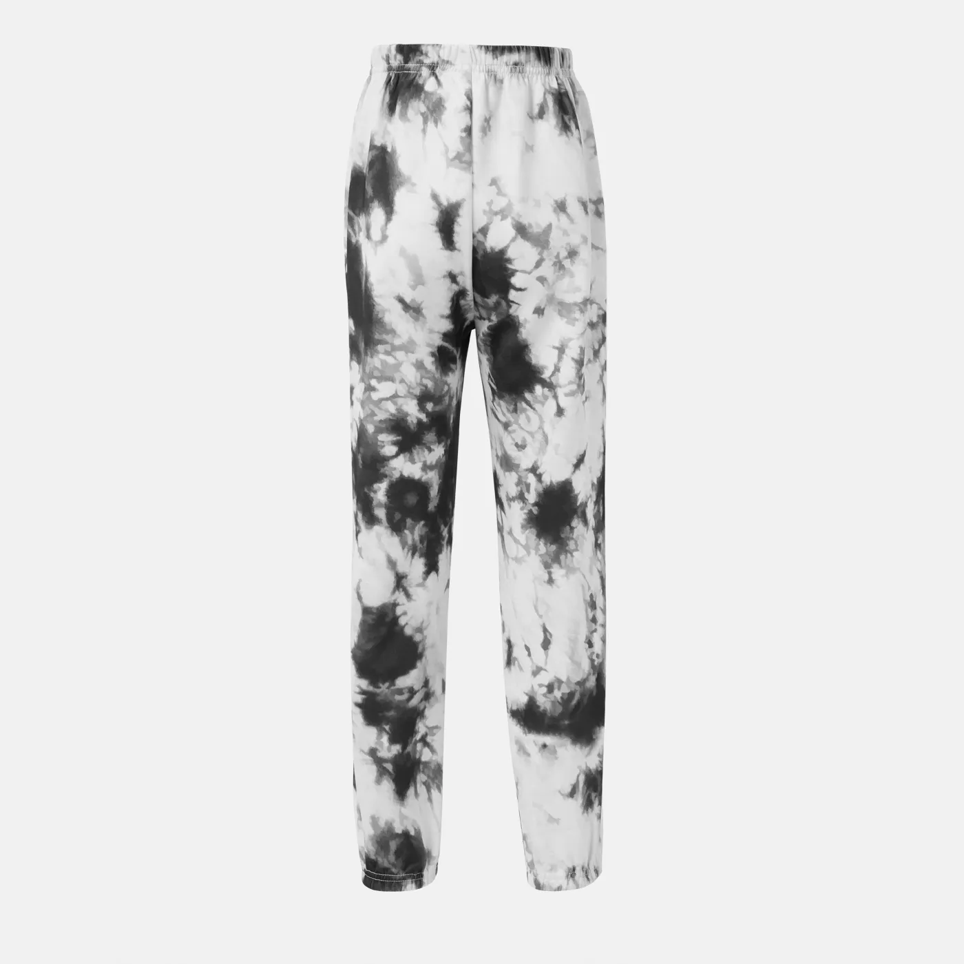 Leggings respiráveis elásticas e tingidas de menina de criança activewear Preto e branco image 5
