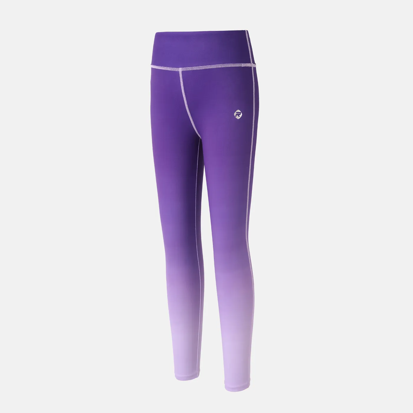 Activewear Kid Girl Gradient Color High Waist Leggings Blue image 3