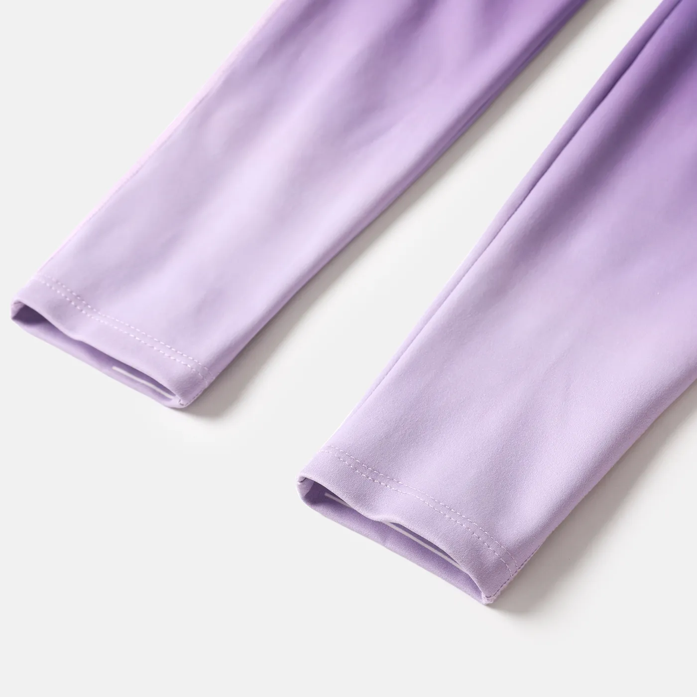Activewear Kid Girl Gradient Color High Waist Leggings Blue image 6