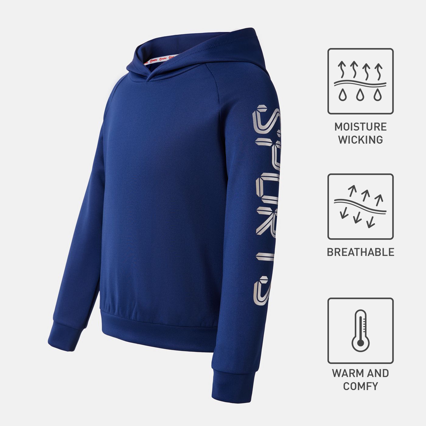 

Activewear Toddler Boy Letter Print Hoodie Sweatshirt