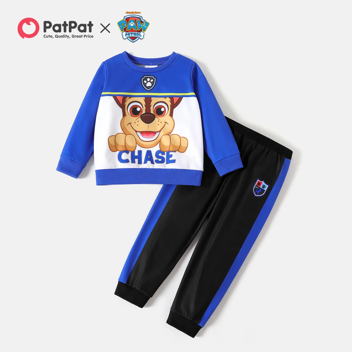 Patrulha Canina 2 unidades Criança Unissexo Infantil Cão conjuntos de moletom Azul