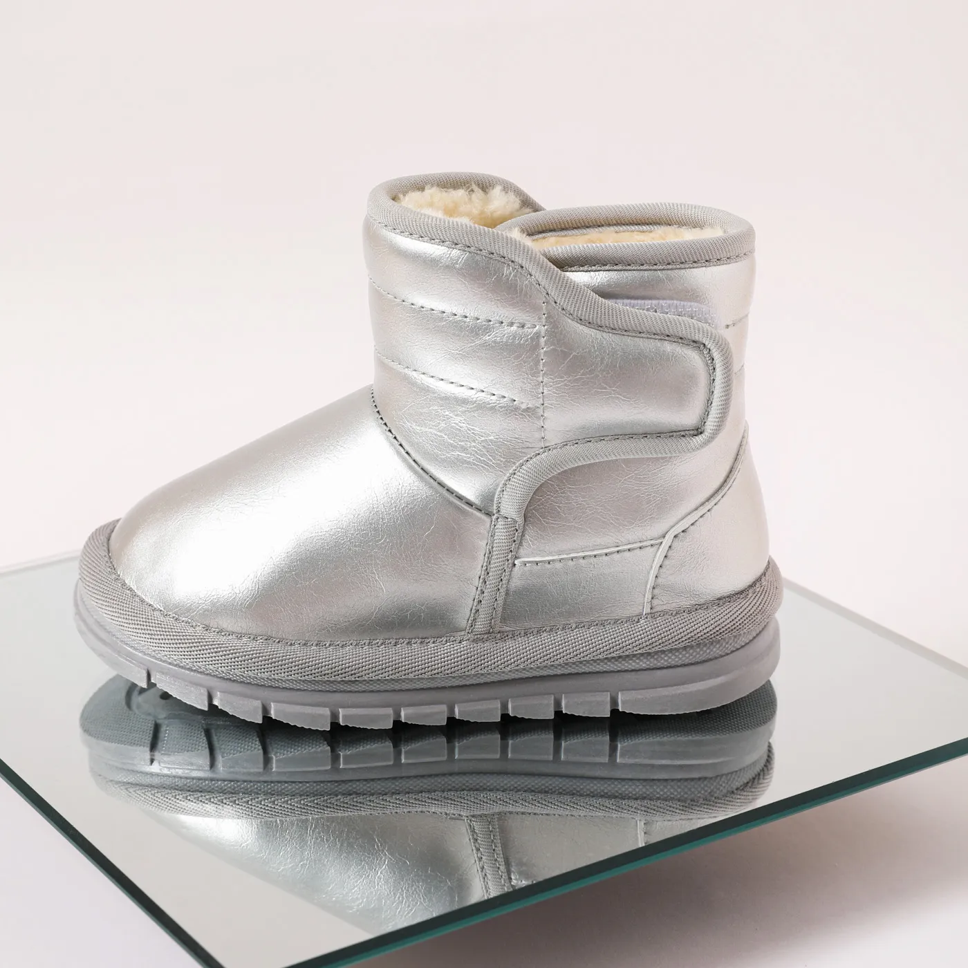 Toddler / Kid Solid Fleece-lining Thermal Snow Boots  image 3