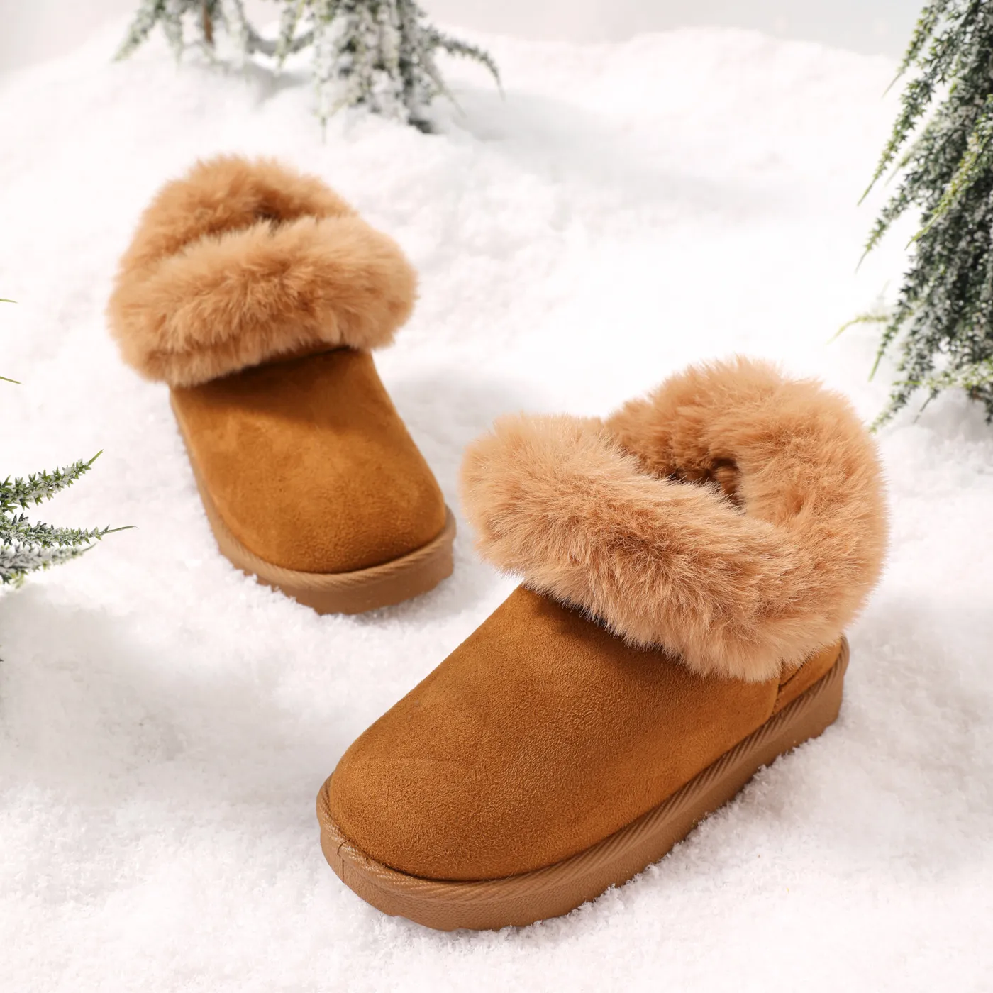 Botas de neve com acabamento macio para crianças / crianças  image 3
