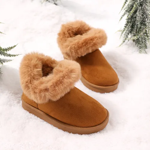 Toddler / Kid Fashion Fluffy Trim Snow Boots