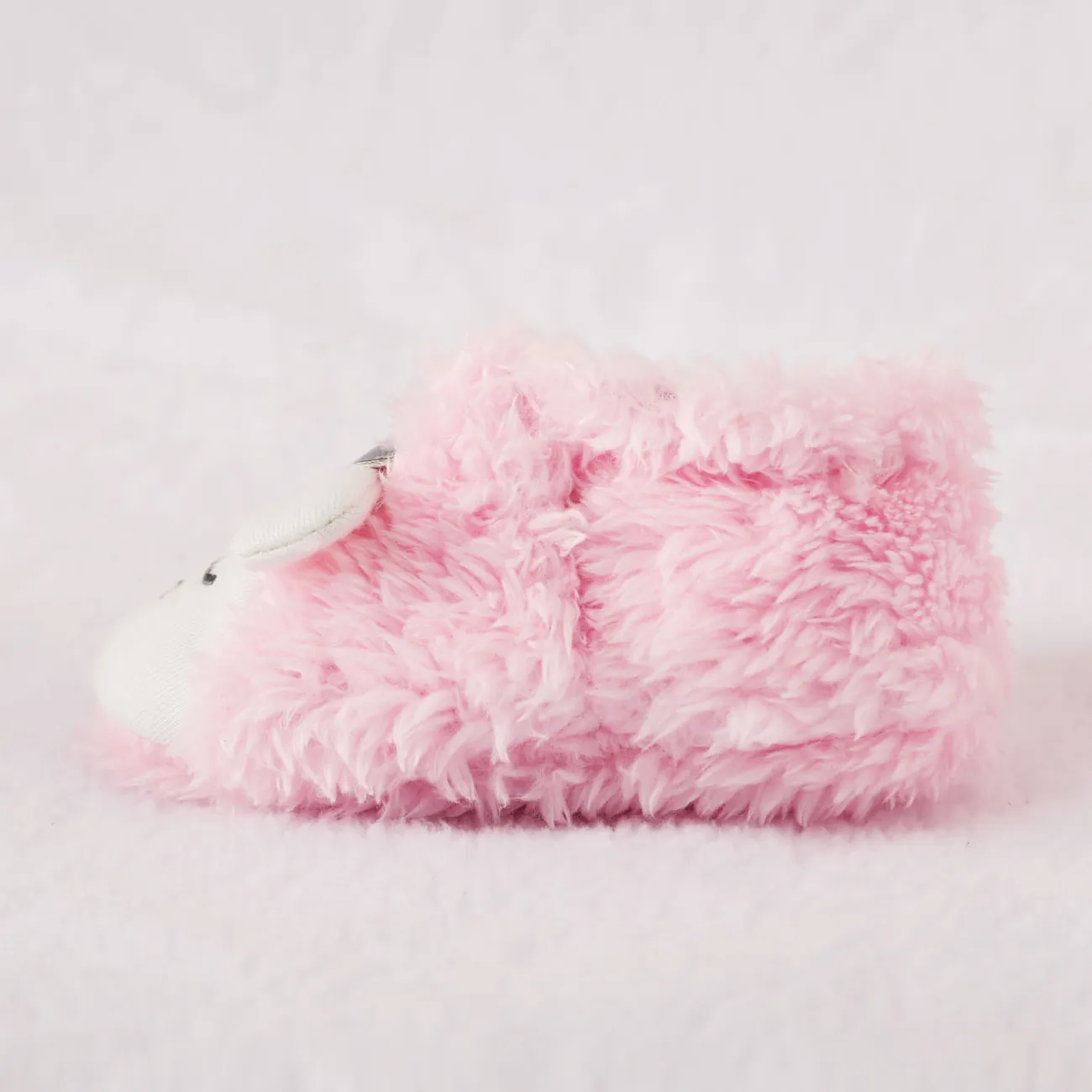 Baby / Toddler Adorable Sheep Fleece Velvet Prewalker Shoes Pink big image 1