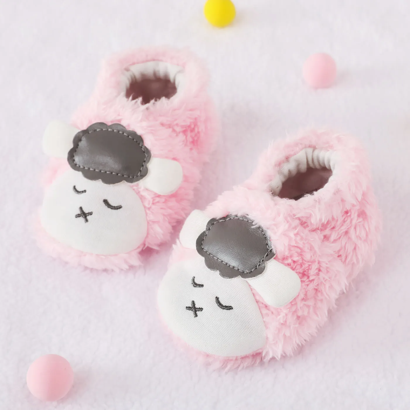 Bebé Menina Infantil Estampado animal Calçado para bebé Rosa image 4